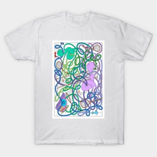 Mr Squiggly Tennis Match T-Shirt